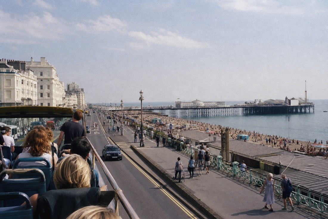 When are the shops open, and when is it busiest? in Brighton
